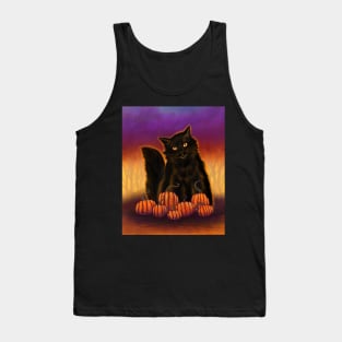 Cat Spirit of Halloween Tank Top